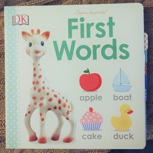 Dorling Toys New Sophies First Words Sophie The Giraffe Baby Flaps